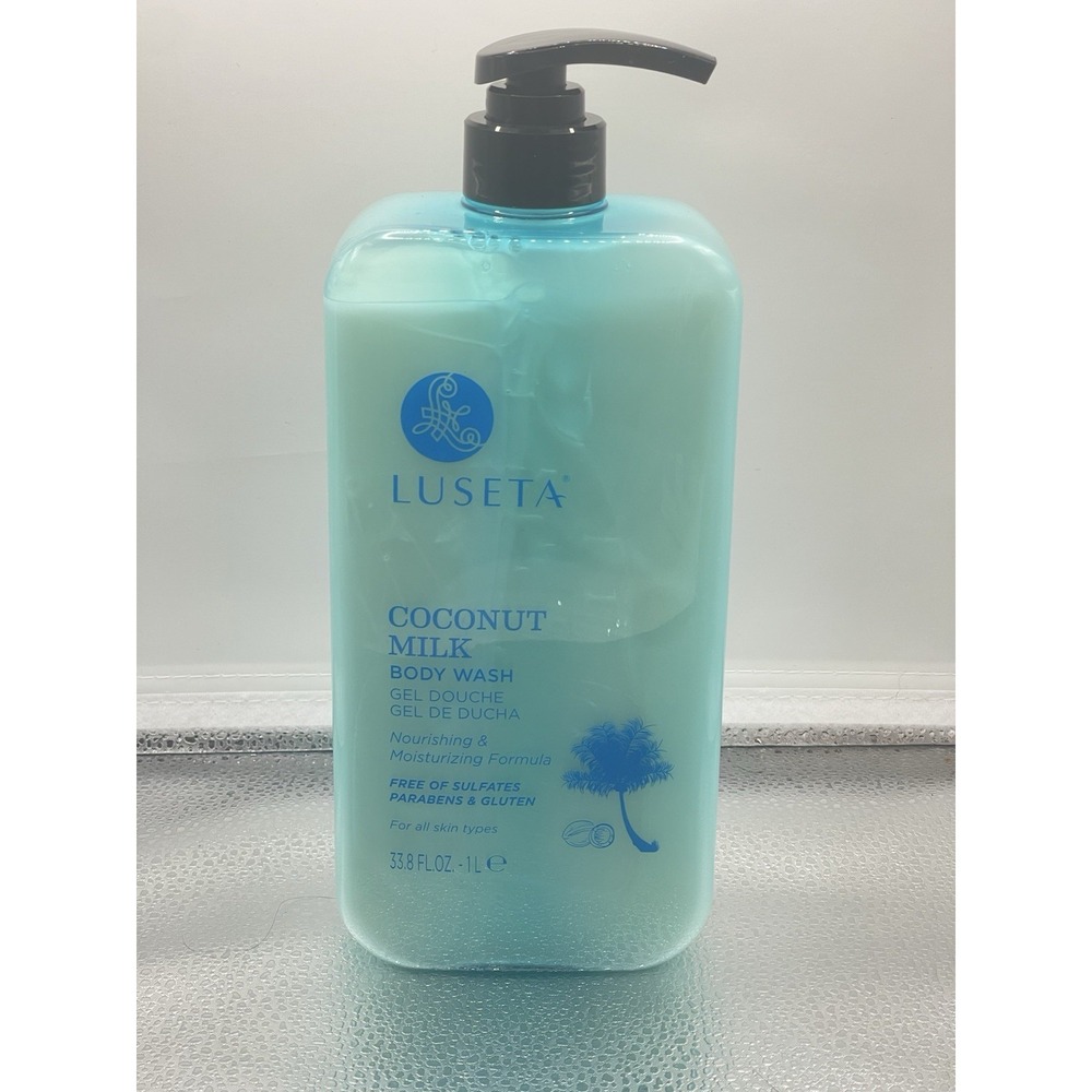 ) Luseta Coconut Milk‎ Moisturizing & Nourishing Body Wash 33.8 oz ea